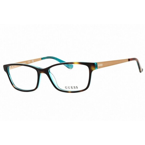 GUESS Eyeglasses GU2538-056-53 Size 53/15/rectangular BRAND NEW W CASE